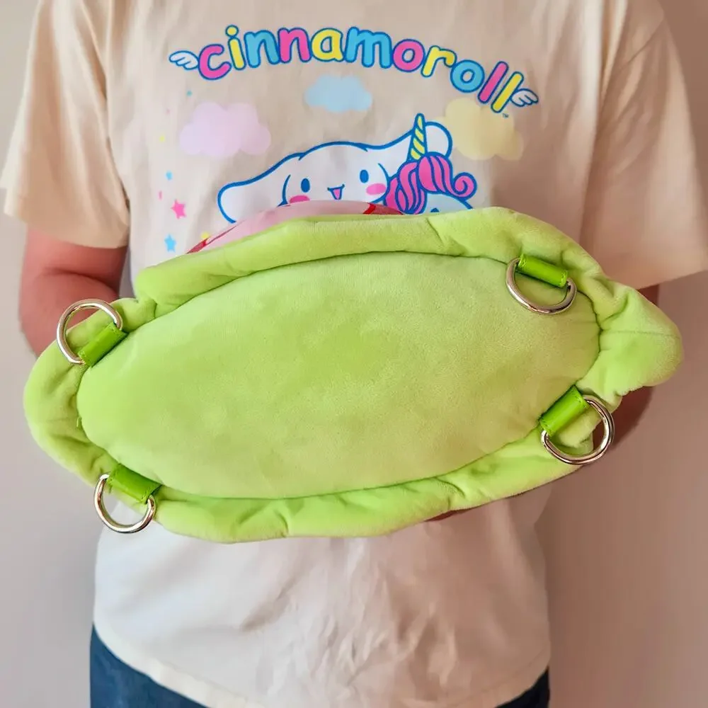Dolls Kill x SpongeBob Snailing Around Plush Backpack Gary the Snail Bag